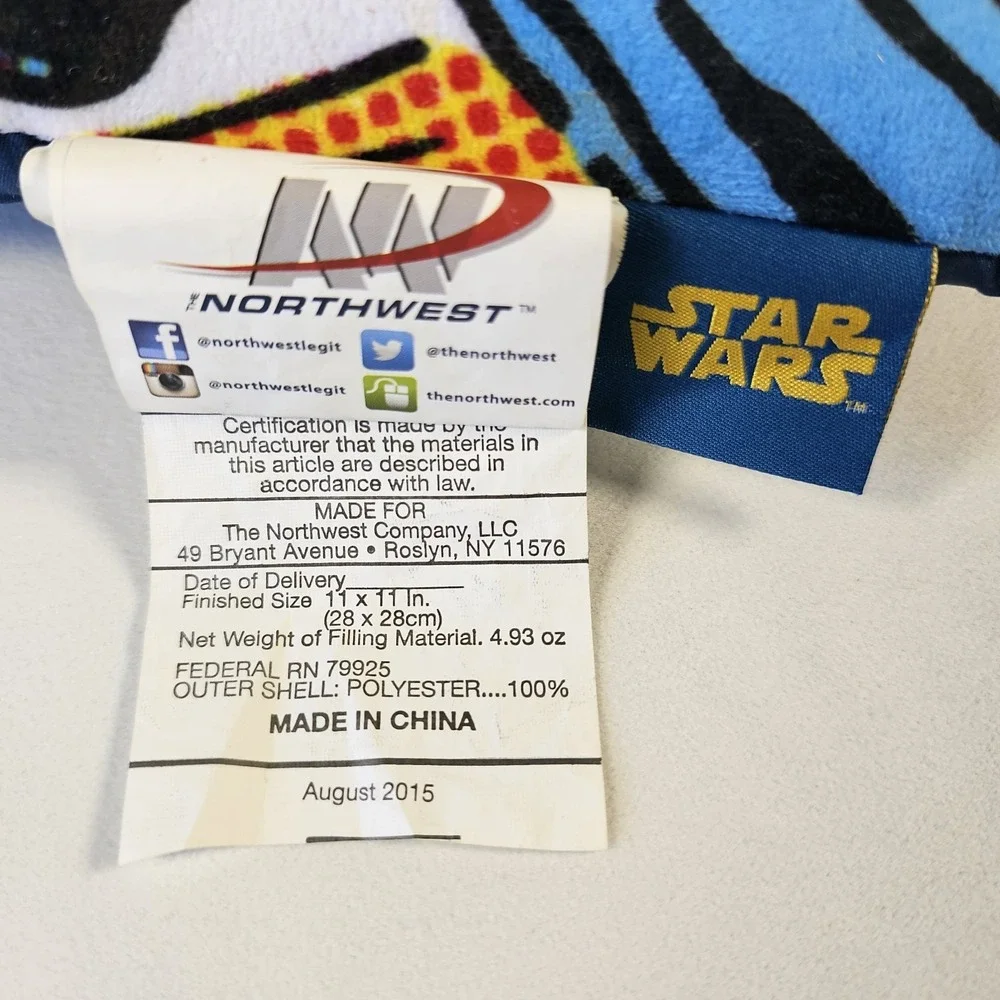 Star Wars Darth Vader Pillow - 2015 Size 11
